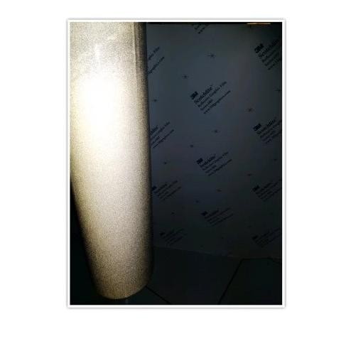 Stiker Sticker 3M 680 85 Black Hitam Reflective Reflektif Nyala Putih