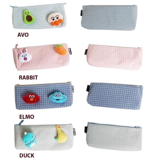 

Tempat Pensil Pencil Case Lucu Faye Pin Rabbit Duck Smiggle Alike 2853