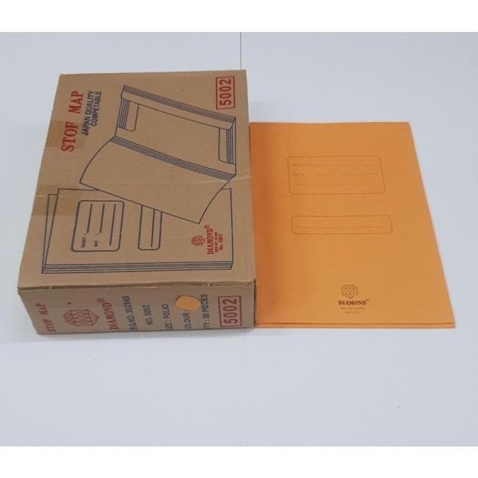 

Stof Stop Map Diamond Ukuran Folio 5002 Per Box Isi 50 Murah Premium