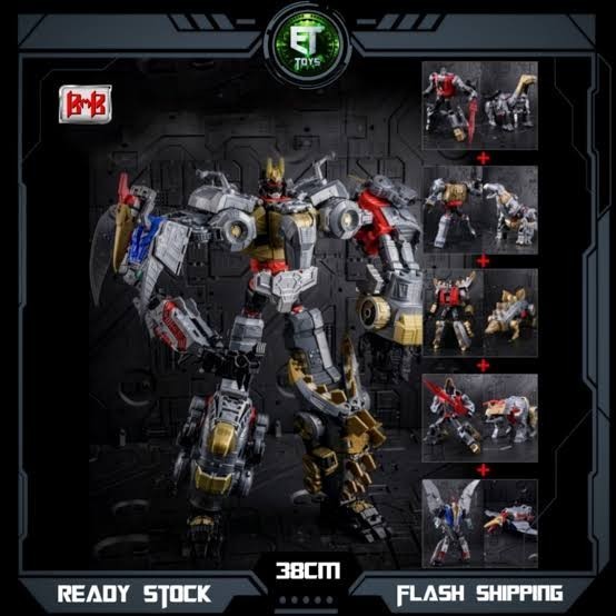 TOP figure robot Transformers bmb dinobot g1dinoking volcanicus grimlock