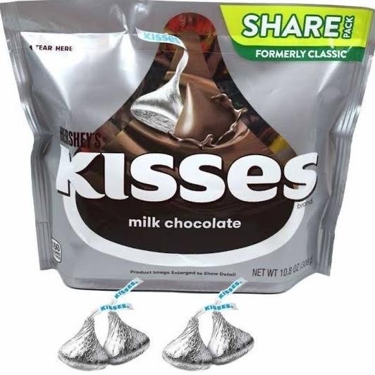 

Hersheys Kisses Milk Chocolate Share Pack F67A