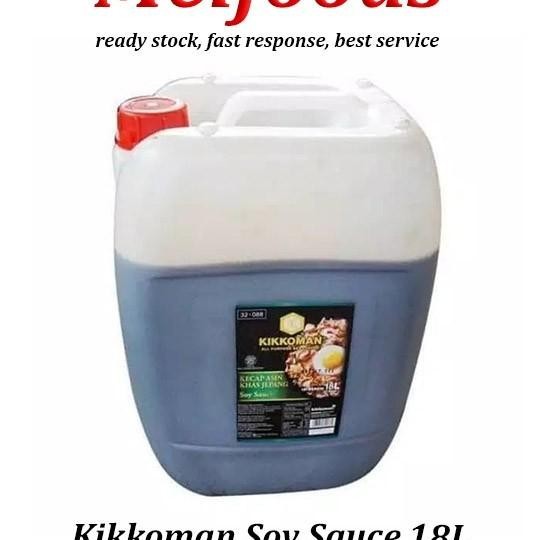 

Grab/Gojek Kikkoman All Purpose Soy Sauce Halal 18L Kecap Asin