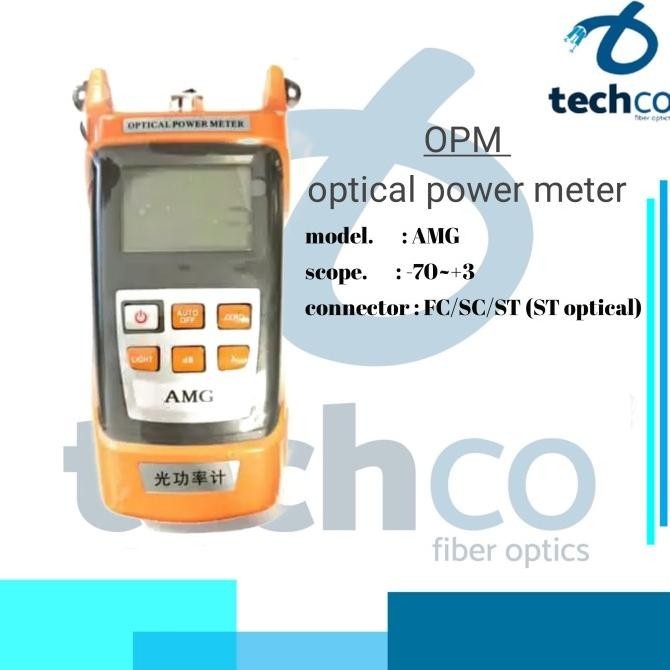 Opm Fiber Optik/Optical Power Meter
