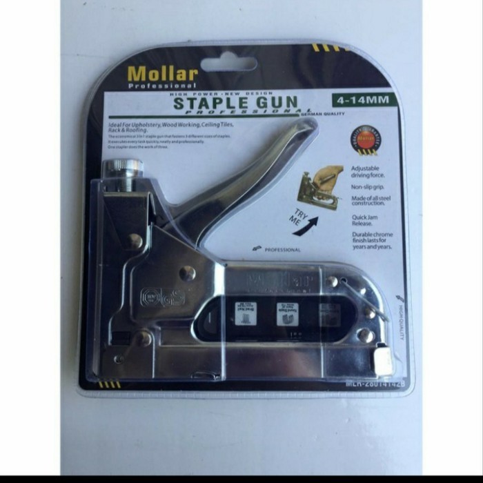 Mollar Stapler Gun Staples Jok Staples Tembak Hekter