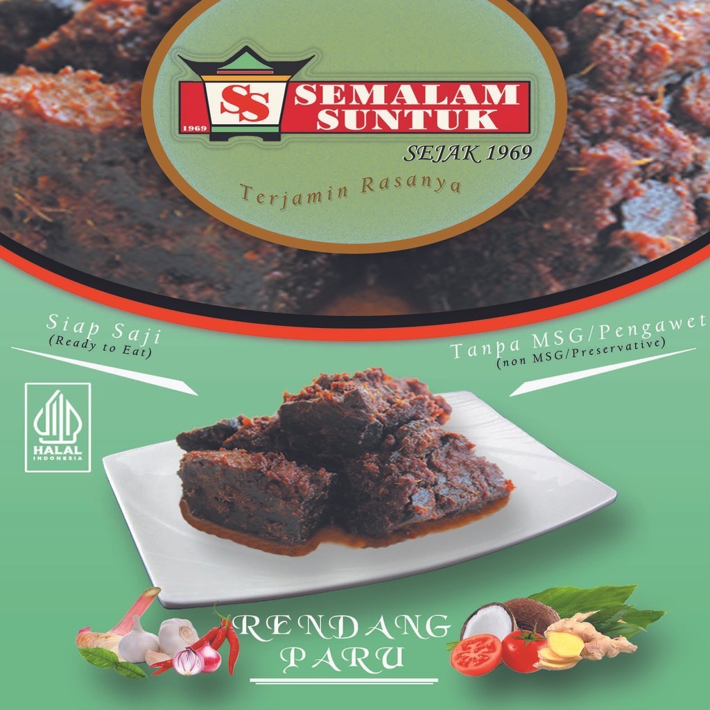 

RENDANG PARU SAPI SEMALAM SUNTUK 500gr
