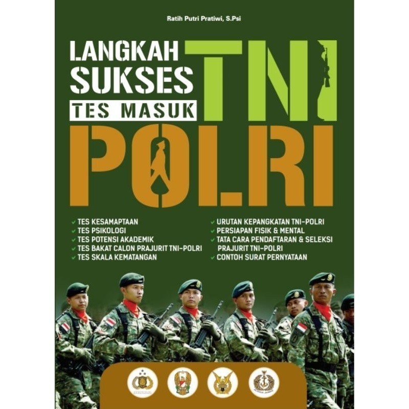 

PROMO !!! [EB-1154] Langkah Sukses Tes Masuk TNI-POLRI - PDF