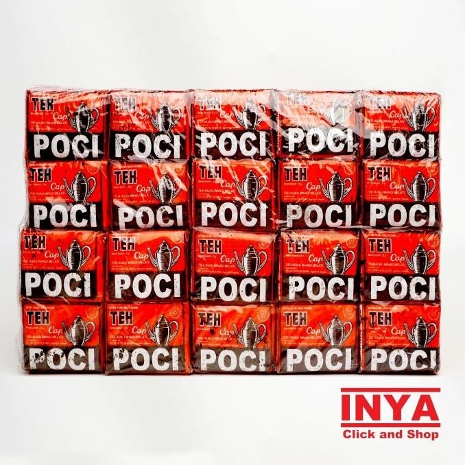 

Teh Cap Poci Teh Hijau Wangi Melati Poci Coklat - Daun Teh - Tea