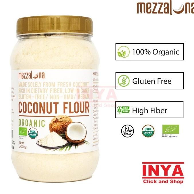 

MEZZALUNA Coconut Flour Organic 300gr - Tepung Kelapa Organik