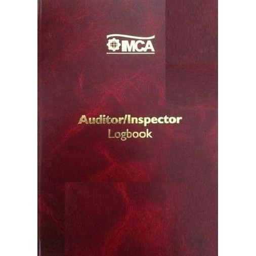 [Garansi] Buku Imca Auditor Inspector Logbook - Imca Logbook