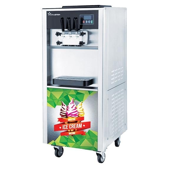 [Ready] Wirastar Wir-818F Soft Ice Cream 3 Tuas/Kran Standing Mesin Es Krim