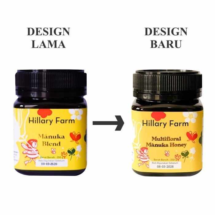 

Ready Hillary Farm Manuka Honey Blend 250gr