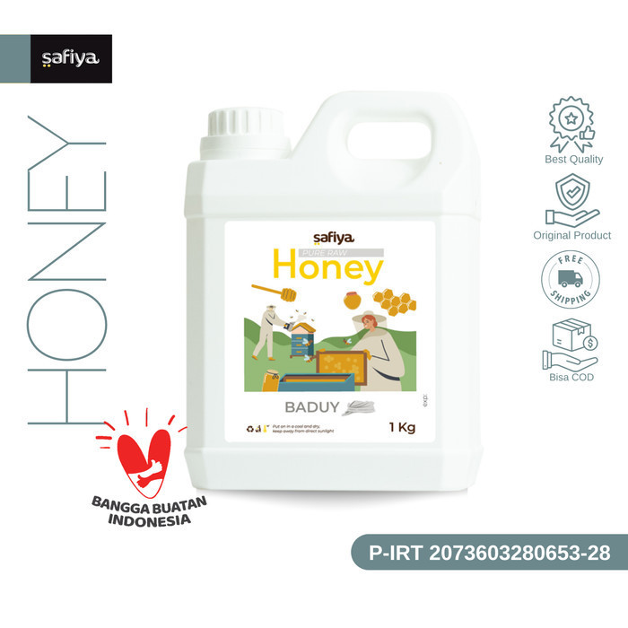 

Ready Madu Murni Baduy 1 Kg Series Raw Honey Madu Asli Authentic Safiya Food