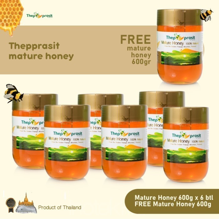 

Ready SET MADU THEPPRASIT 600 GR - MADU THAILAND 600 GR - MADU ASLI