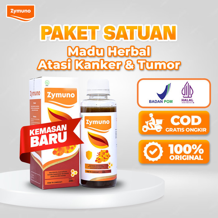 

Ready Zymuno - Madu Herbal Atasi Kanker & Tumor