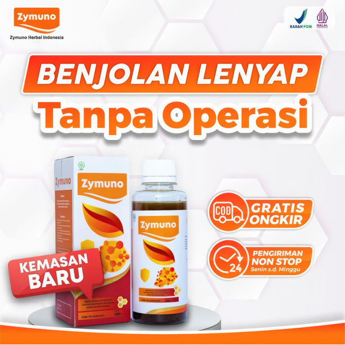

Ready MADU ZYMUNO SOLUSI TERAPI PENYEMBUHAN BENJOLAN PADA TUBUH