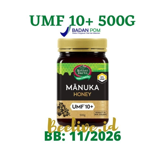 

Ready Madu Mother Earth Manuka Honey UMF 10+ 500 gr