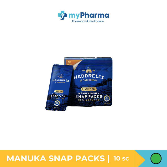 

Ready MADU MANUKA SNAP PACKS HADDLERS ISI 10 SACHET