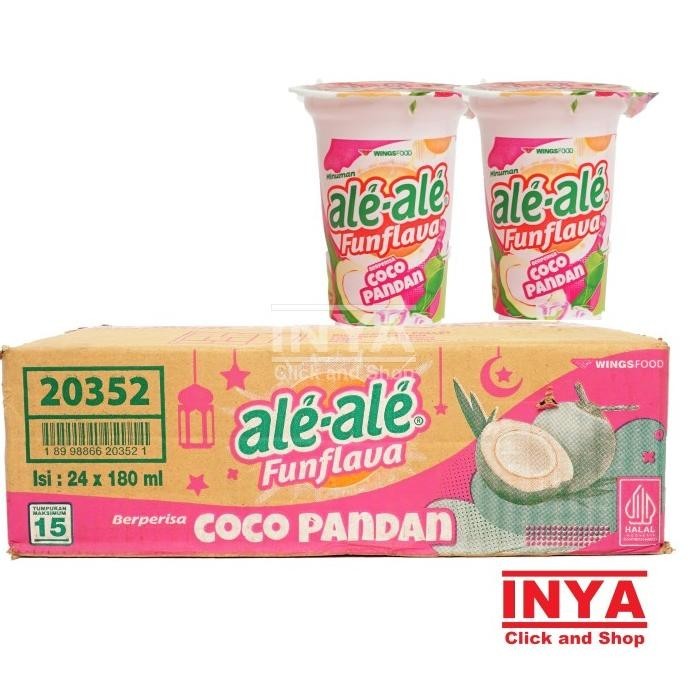 

Ale Ale Varian Rasa Flavor 24x180ml BOX - Minuman Kemas - Soft drink