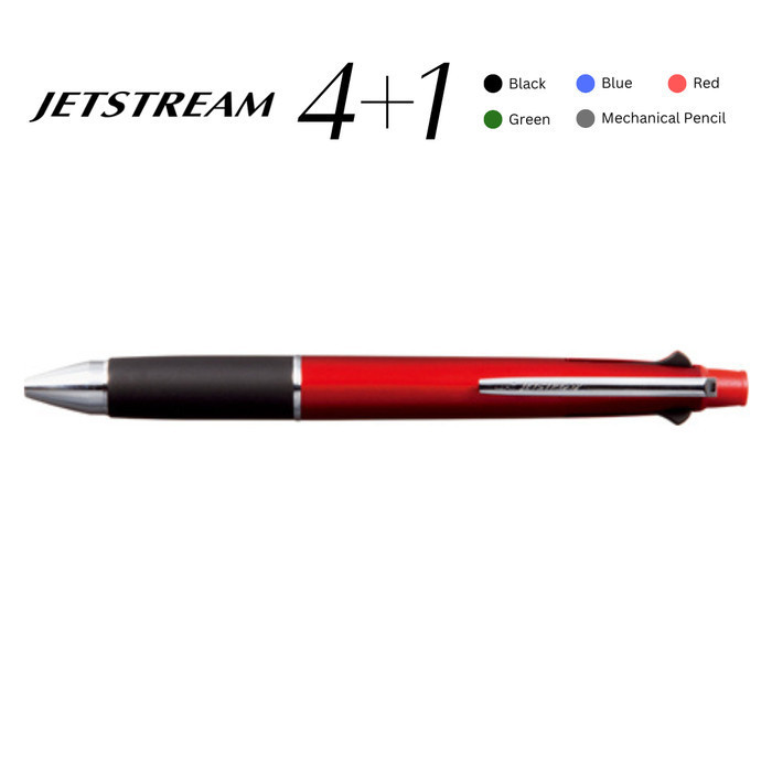 

Ready Uni Jetstream Multi Ballpoint Pen 4+1 0.5mm Mitsubishi Pen MSXE5-10005