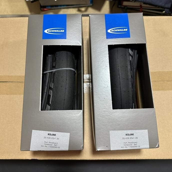 Ban Luar Schwalbe Kojak 20 406 Kevlar 20 X 1.35 35 406 Original