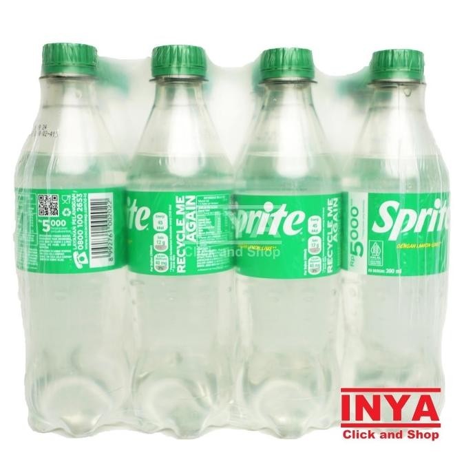 

Sprite Lemon-Lime Minuman Soda 12x390ml BOX - Soda Water - Soft drink