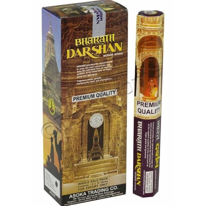 Dupa Incense Stick India Aromaterapi Hexa - Asoka Bharath Darshan