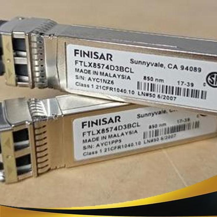 | SCP | SFP FINISAR FTLX8574D3BCL 10G 850NM 400M MMD SR OPTICAL SFP TRANSCEIVER