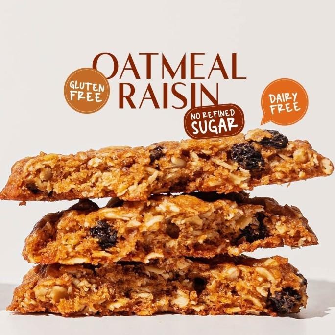 

Gluten Free & Vegan Soft Cookies NUDE | Healthy Snack / Egg Free Diet