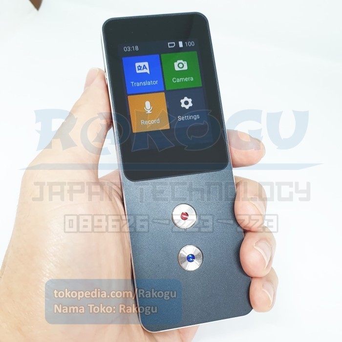 

Ready Mesin Penerjemah 139 Bahasa Suara Foto Language Translator Interpreter