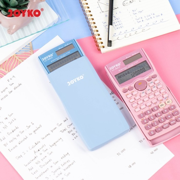 

Ready JOYKO CC 25CO Kalkulator Ilmiah 401 Func Scientific Calculator CC25CO