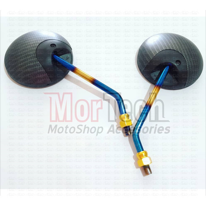 Kaca Spion Sepion Motor Scoopy Karbu - All New Scoopy Fi Esp Carbon