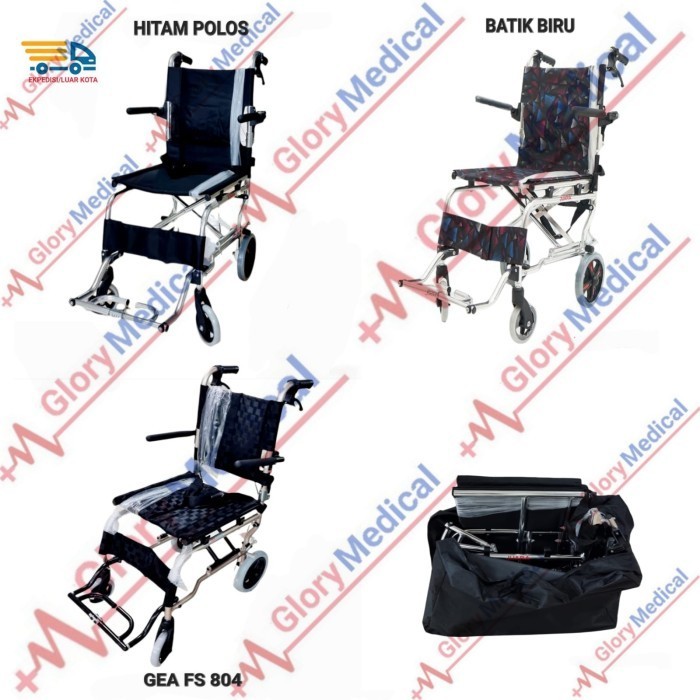 Kursi Roda Traveling GEA FS804L FS 804 Luar Kota