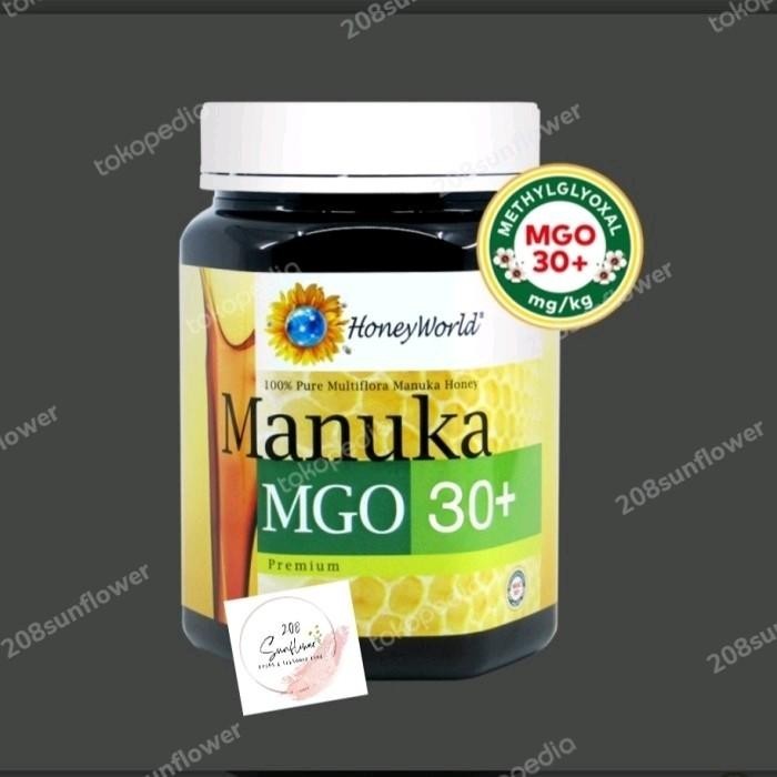 

HoneyWorld Premium Manuka MGO 30+ 500g Halal Kualitas Terbaik