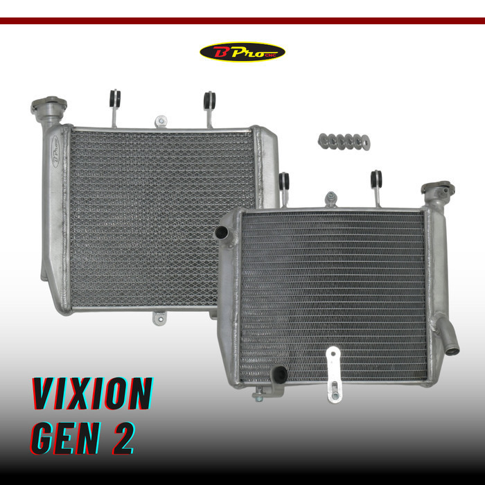 Aksesoris Motor Radiator Yamaha Vixion - Bpro Racing Original Langsung Kirim