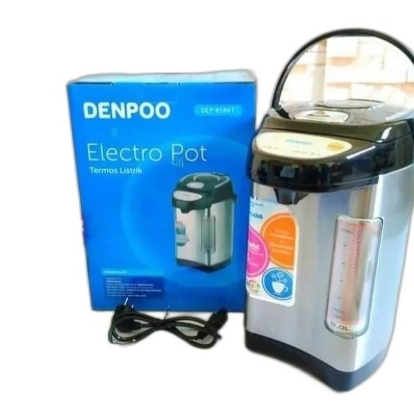 [New] Termos Listrik Air Panas Denpoo/Electro Pot Denpoo Dep 858 Vt