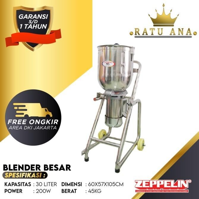 [Ready Stock] Zeppelin Blender Besar