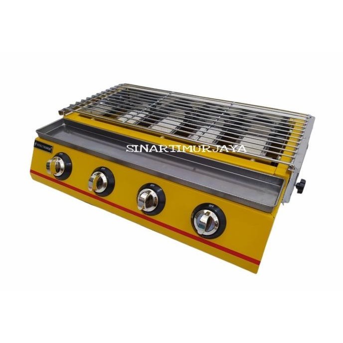 [New] Roaster Bbq 4 Tungku / Kompor Panggangan Seagull 4 Tungku /