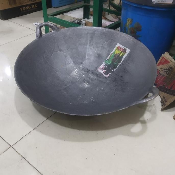 [New] Wajan Besi Cor Tebal Asli Medan 22Inch