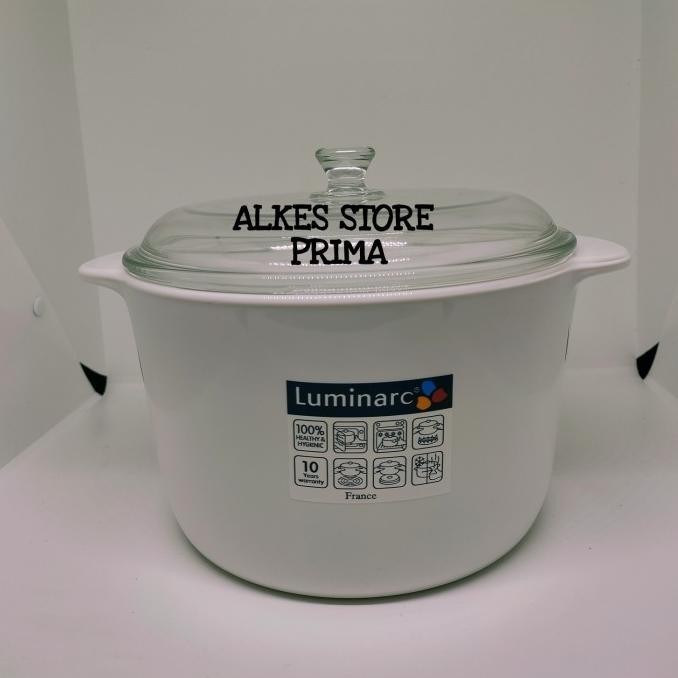 [Baru] Promo Panci Kaca Luminarc Vitro Vitroline Set 1,5 L+ 3 L With Lid
