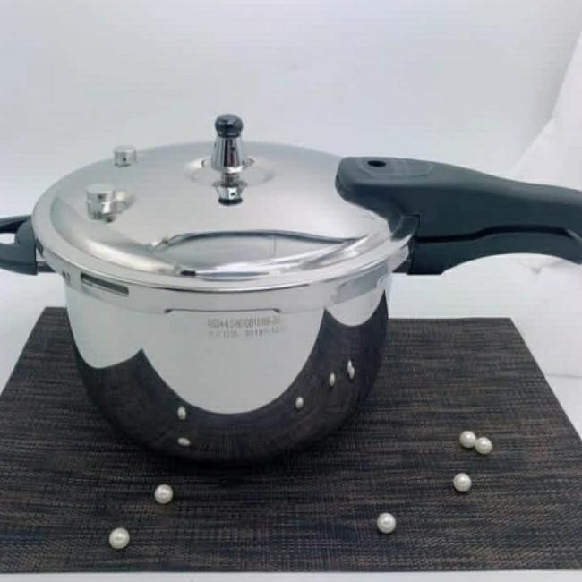 [Promo] (Promo)Panci Presto Induksi Hcx Stainless Stell Tebal 6 Liter