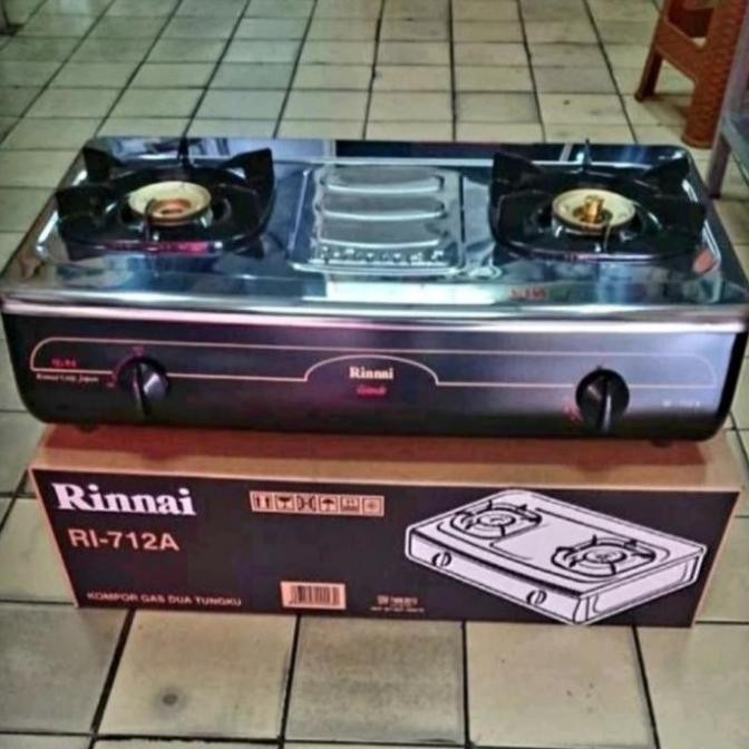 [New] Kompor Gas Rinnai 2 Tungku/Kompor Rinnai Ri 712 A Produk Terbaru