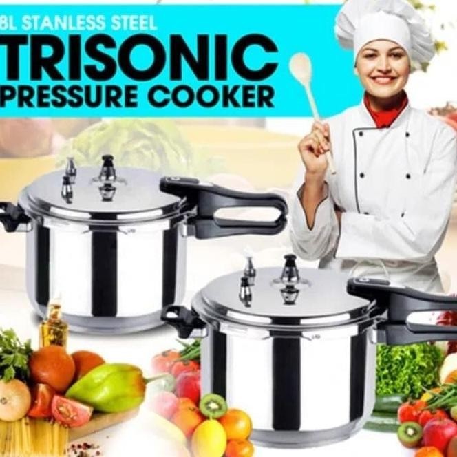 [Promo] Promo Panci Presto Stainless Trisonic 8 Liter Good Produk