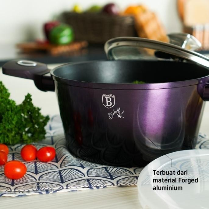 [Ready] Panci Berlinger Haus Casserole With Lid 20Cm