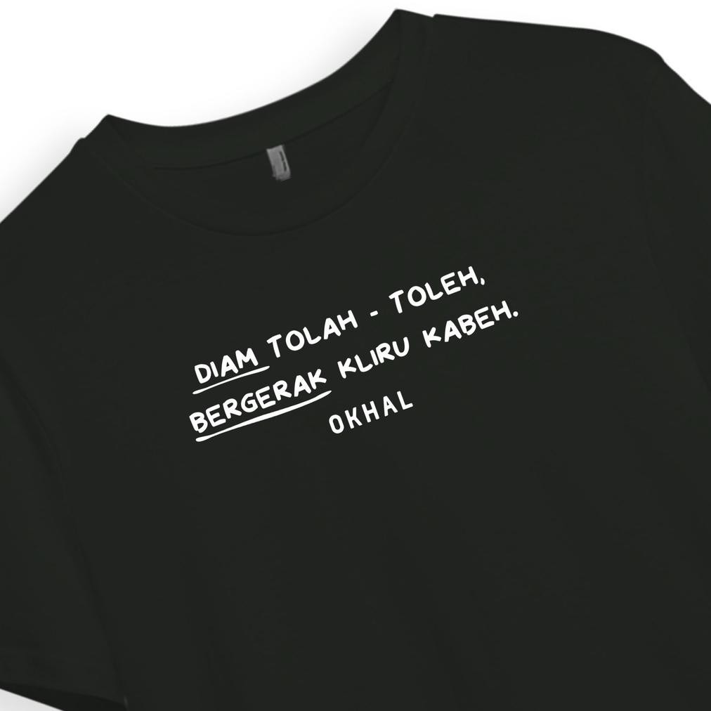 Kaos Kata Diam Tolah-Toleh Kata Kata Kata Kata Kata Lucu Kata Kata Jawa Kata Kata Viral Baju Anak De