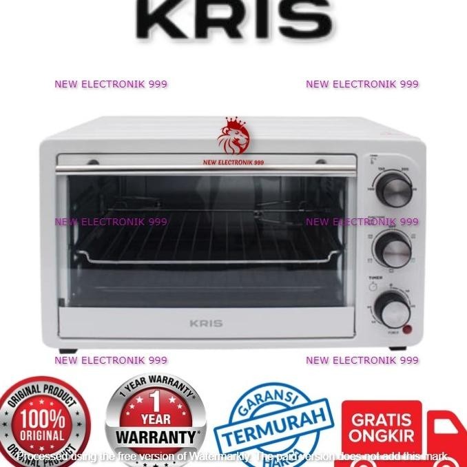 [Ready] Kris 30 Ltr Oven Toaster Putih Kris Oven Toaster 30L White