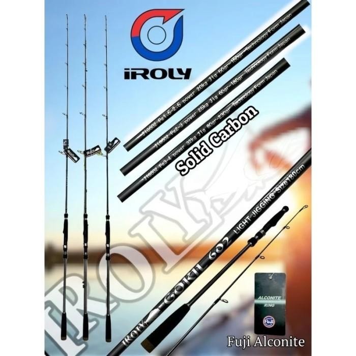 Rod Joran Light Jigging Iroly Gokil Premium