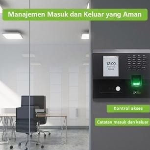 [Promo] Zkteco Mesin Absensi Sidik Jari Mb10-Vl Bahasa Indonesia Mesin Absensi