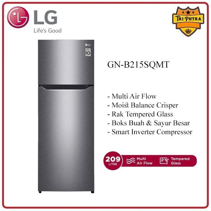 [Baru] Lg Kulkas 2 Pintu Gn-B215Sqmt / Gnb215Sqmt / Gnb 215 Sqmt