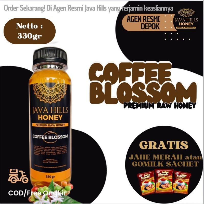 

Madu Nektar Kopi Madu Coffee Blossom 330gr bisa COD Asli Coffee Blossom bisa COD madu Mentah Murni Java Hills Honey Premium Raw Honey Javahills Honey untuk Penderita Insomnia membantu meningkatkan imun menaikkan berat badan dan menambah nafsu makan