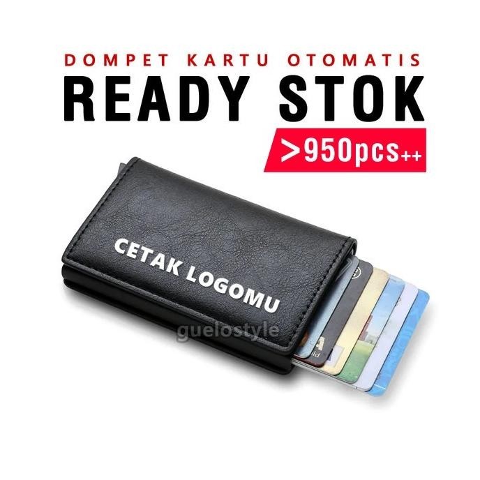 

Card Holder RFID Blocking Dompet Kartu Leather SmartWallet GS11